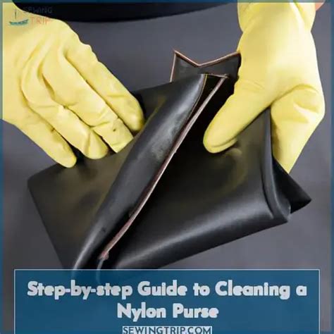 how to clean nylon purse